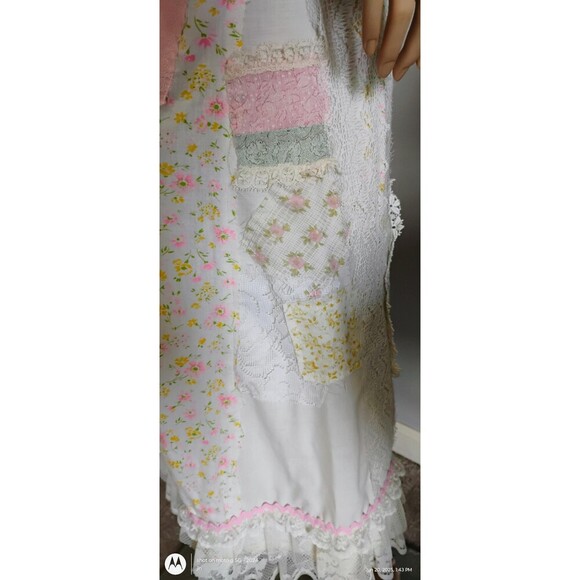 Floral Lace Trim Pajama Pants - Picture 7 of 9